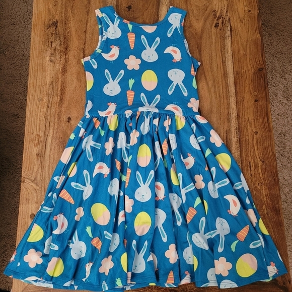 2/$30 NWT Girls 7 Easter Bunny Spring Dress - Picture 10 of 16